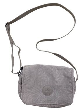 Kipling Gray Messenger Crossbody Bag